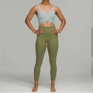 Lululemon Align 25” Leggings Bronze Green Size: 2